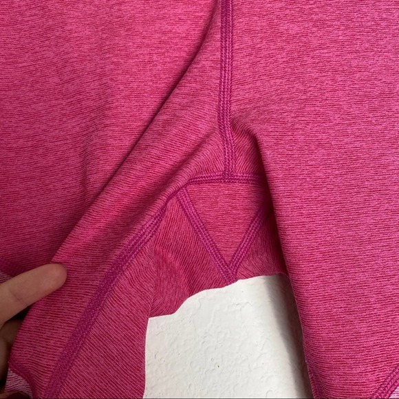 Outdoor Voices Pink Paneled Colorblock Leggings L - Picture 4 of 7